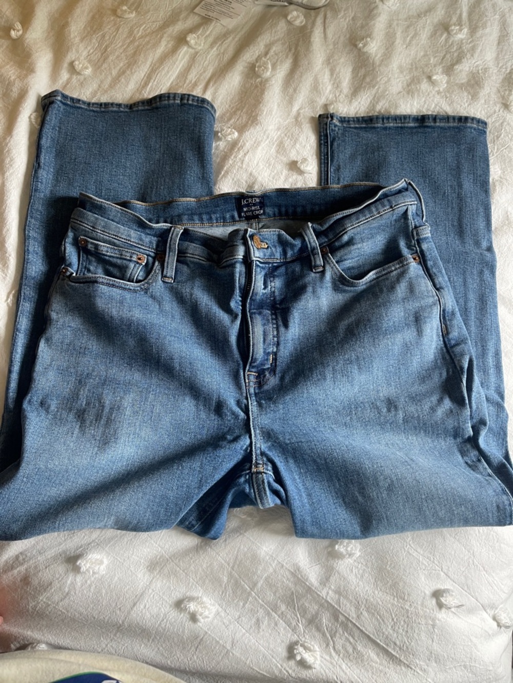 J. Crew womens  Light Blue Straight Jeans